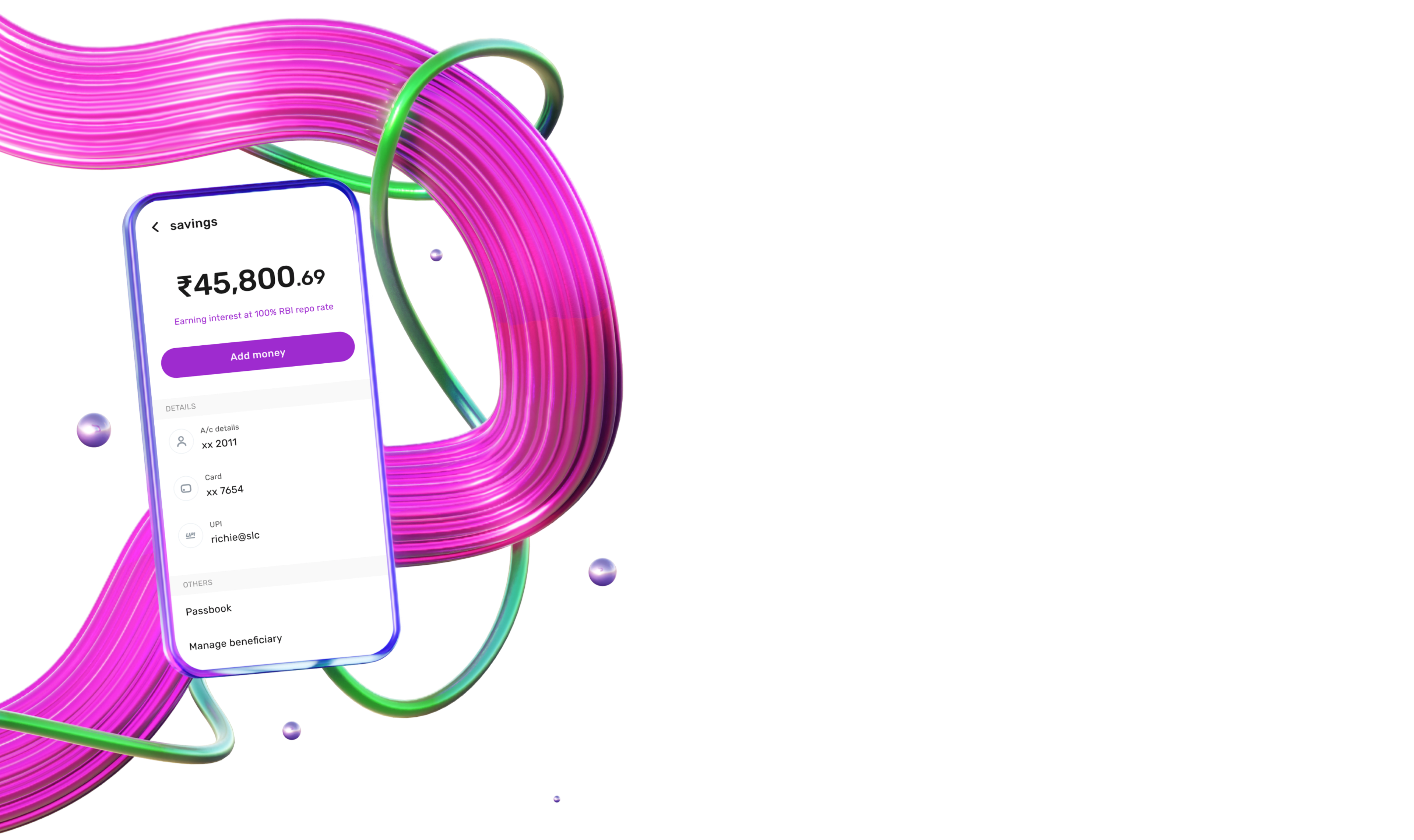 Slice saving phone app